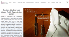 Desktop Screenshot of medicalcoats.com